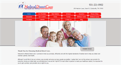 Desktop Screenshot of medicaldirectcare.com